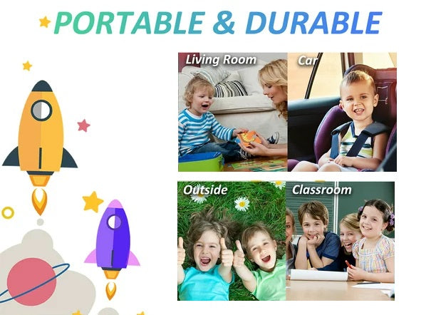 LCD Writing Tablet 10.5" – Multicolor Electronic Drawing & Writing Pad for Kids