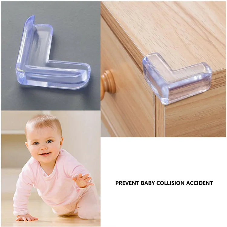 4Pcs Table Corner Protectors – Baby Safety Edge Guards for Furniture