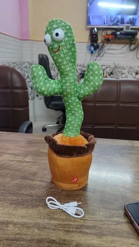Dancing Cactus Talking Toy – Singing & Talking Plush for Kids with Box