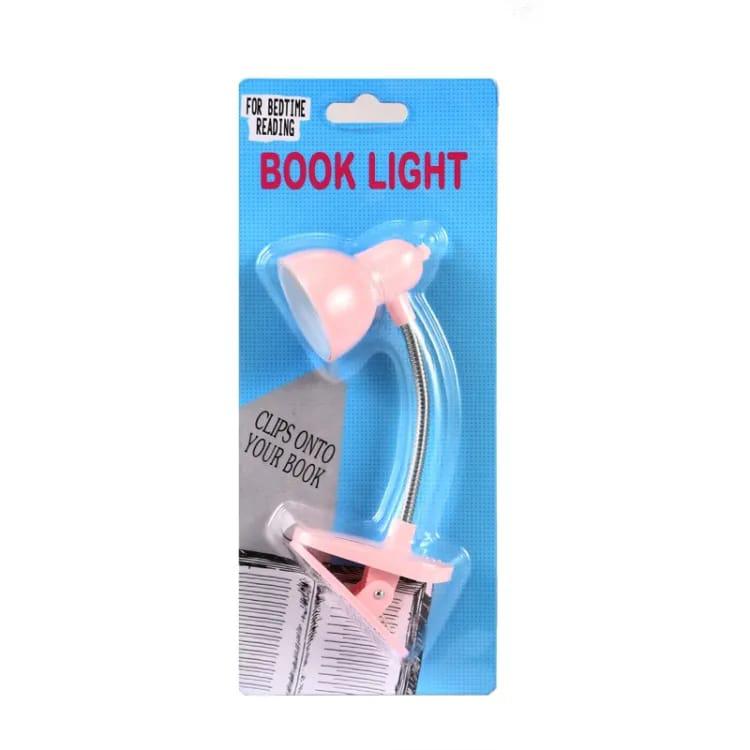 Mini LED Clamp Lamp – Portable USB Desk Light with Flexible Neck & Strong Clip (Random Color)