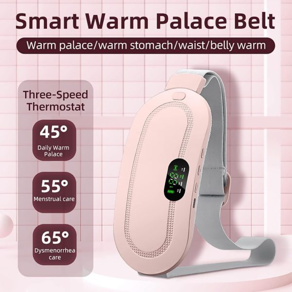 Heating Pad Belt for Period Pain & Cramp Relief – Women