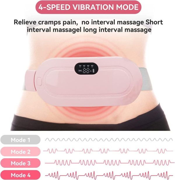 Heating Pad Belt for Period Pain & Cramp Relief – Women