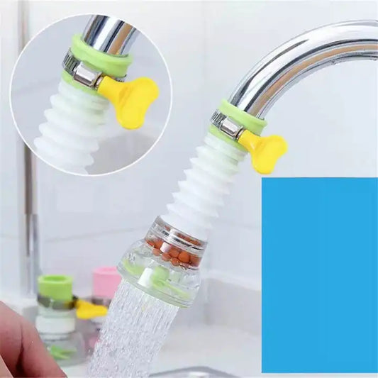 Kitchen Shower Splash Fan Faucet – Water-Saving Tap Nozzle with Clip (Random Color, Boxed)