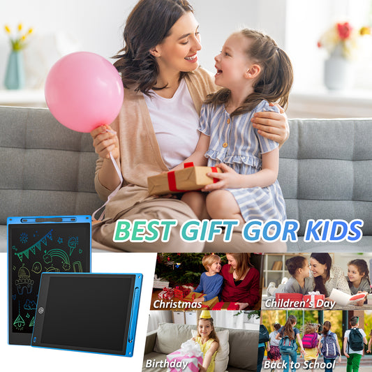 LCD Writing Tablet 10.5" – Multicolor Electronic Drawing & Writing Pad for Kids