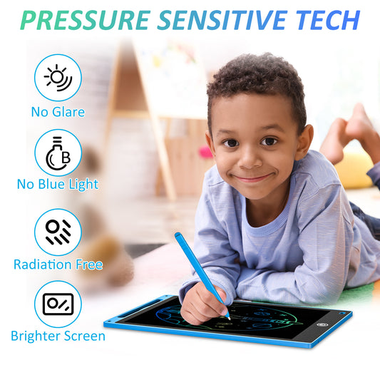 LCD Writing Tablet 10.5" – Multicolor Electronic Drawing & Writing Pad for Kids