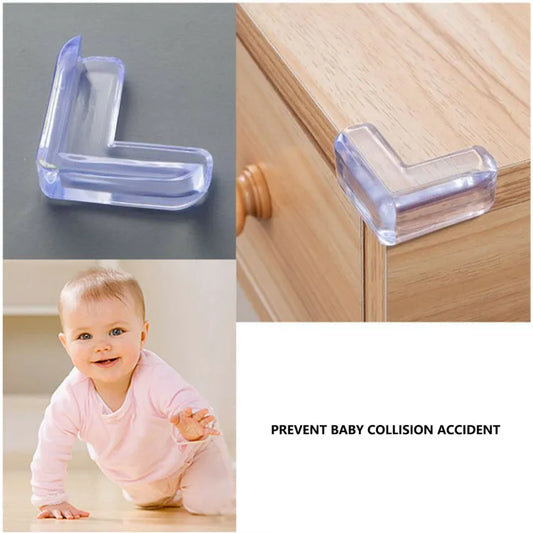 4Pcs Table Corner Protectors – Baby Safety Edge Guards for Furniture