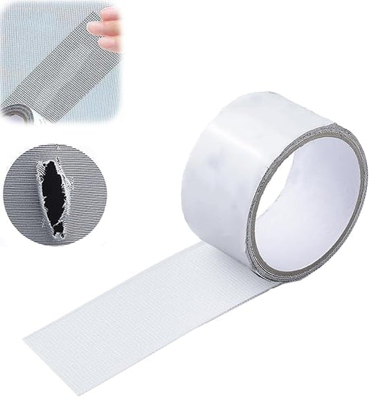 Mesh Roll Tape Window Screen Repair Patch – Self-Adhesive Anti-Insect Tape (2m)