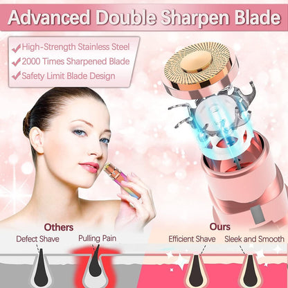 2 in 1 Electric Eyebrow Trimmer & Shaver – 203A