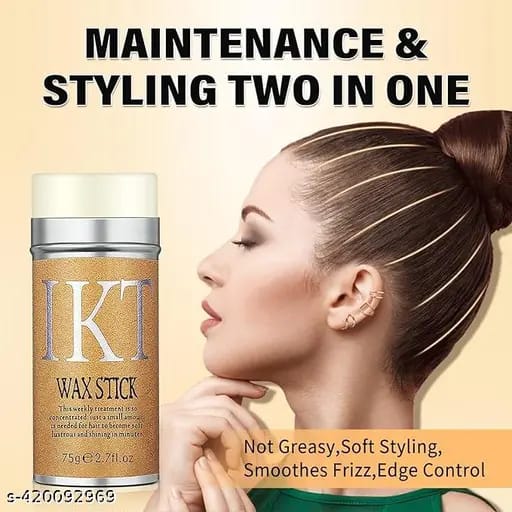 IKT Hair Wax Stick – Styling Gel Cream for Men & Women