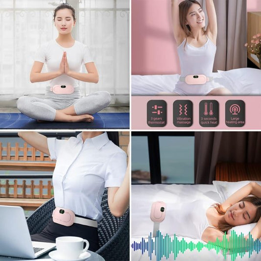 Heating Pad Belt for Period Pain & Cramp Relief – Women