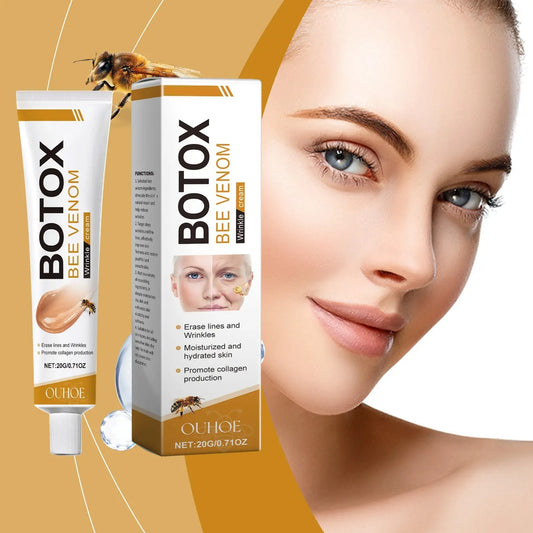 Bee Venom Botox Face Cream (100g) – Anti-Aging, Brightening & Firming Buy 1 Get 1 Free