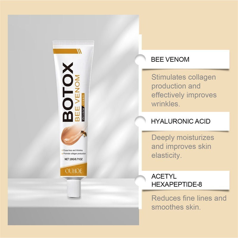 Bee Venom Botox Face Cream (100g) – Anti-Aging, Brightening & Firming Buy 1 Get 1 Free